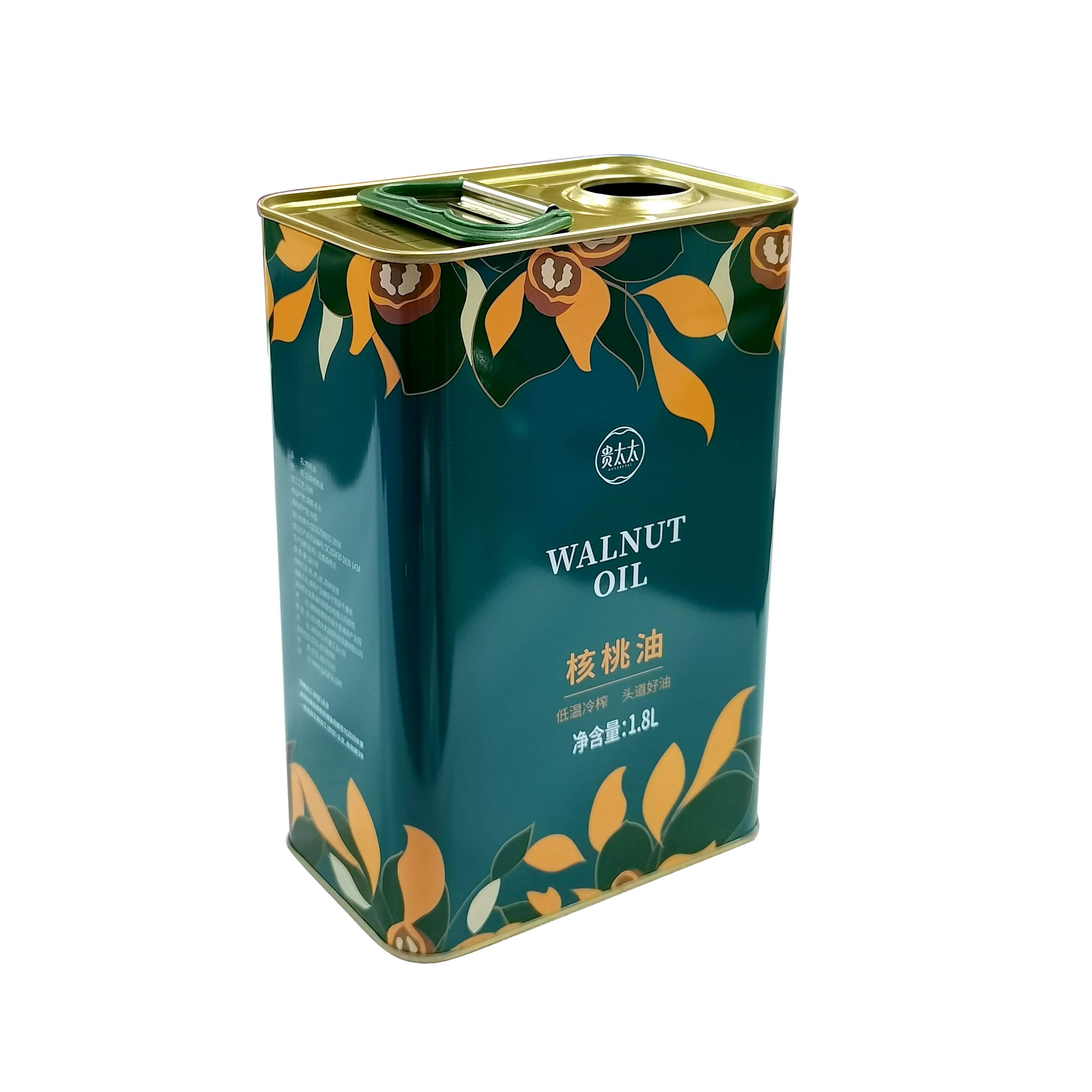 茶油用什么包裝好？山茶油鐵罐定制