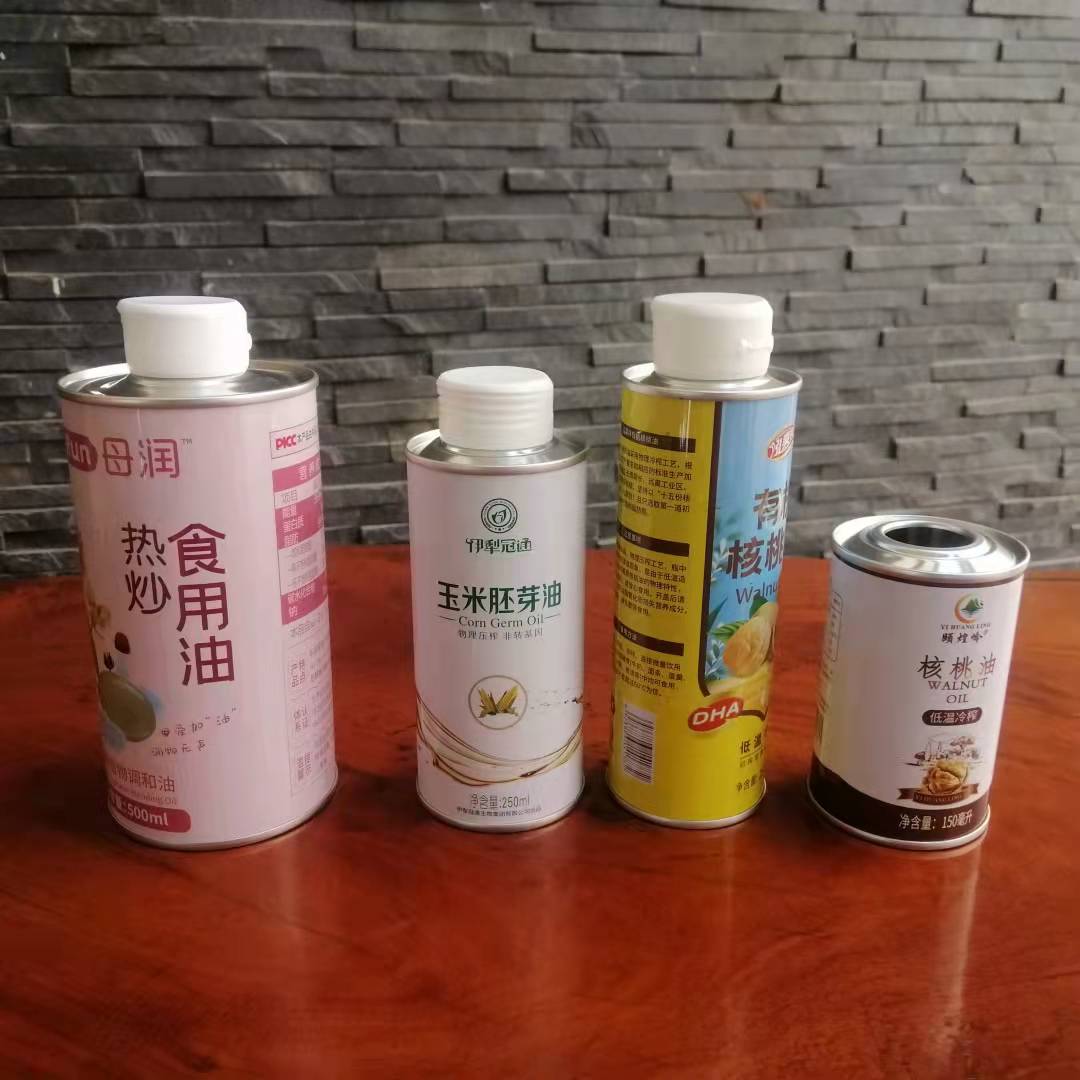 精美食用油鐵罐 創(chuàng)意異形茶油鐵瓶 食用油鐵桶定制價格